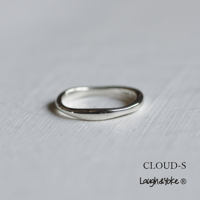 ゆらぎデザインリングCLOUD-S｜シルバー925｜ 【Laugh＆Yoke】｜Artisan Works