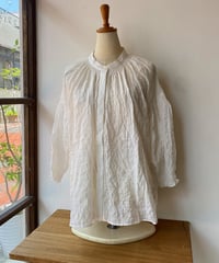 ブラウス HEAVENLY ヘブンリー チェックシャーリングブラウス オフ 263752