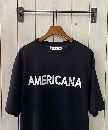 Tシャツ AMERICANA アメリカーナ クールT ブラック BRF-M-852A