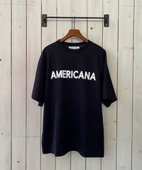 Tシャツ AMERICANA アメリカーナ クールT ブラック BRF-M-852A