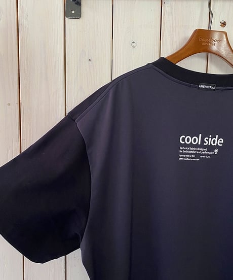 Tシャツ AMERICANA アメリカーナ クールT ブラック BRF-M-852A