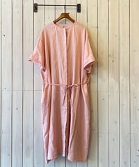 ワンピース HEAVENLY ヘブンリー リネンウエストリボンワンピース ピンク 2636012