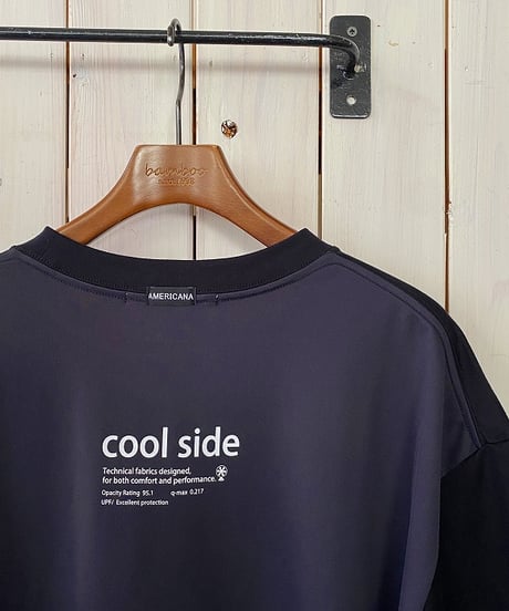 Tシャツ AMERICANA アメリカーナ クールT ブラック BRF-M-852A