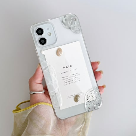 iPhone13/11Proハイブリッドケース〈order〉