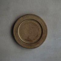 安藤 美和 　ソーサー  orange beige