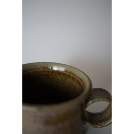 安藤 美和　 コーヒーカップ    2 : olive