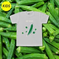 【KIDS】OH YASAI!Ｔシャツ オクラ