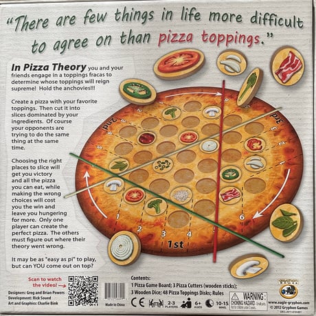 ピザセオリー (Pizza Theory) 日本語ルール付き　中古品