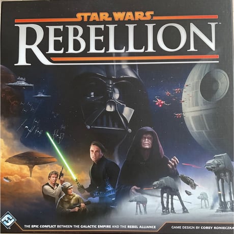 スターウォーズ：リベリオン (Star Wars： Rebellion)　中古品　日本語ルールなし　説明事項有り