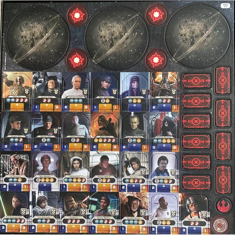 スターウォーズ：リベリオン (Star Wars： Rebellion)　中古品　日本語ルールなし　説明事項有り