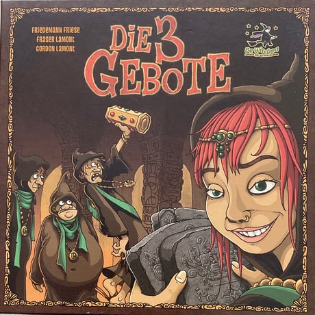 三戒 (Die 3 Gebote)　中古品　日本語ルール付き　カード和訳有り　注意事項有り