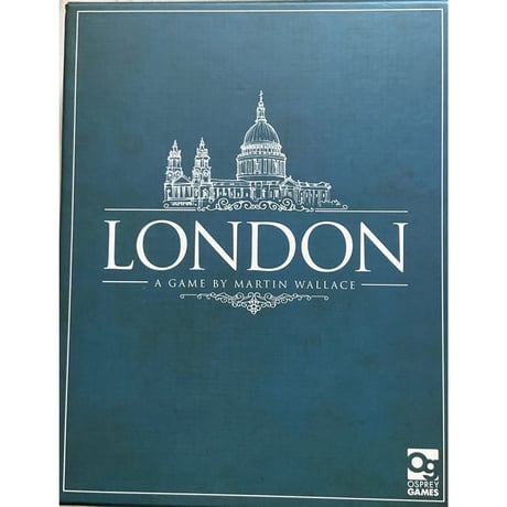 ロンドン 英語版 (London) 中古品　日本語ルール付き　カード日本語化済み　カードスリーブ付き　注意事項有り