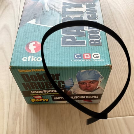 ドクター・ホリブル 多言語版 (Doktor Hrubec)　日本語ルール付き　中古品　注意事項有り