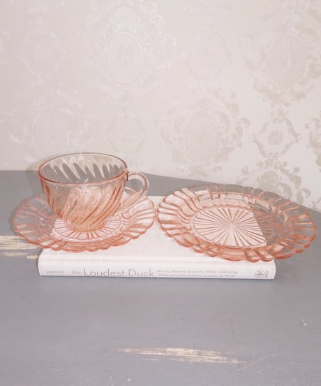 Arcoroc France - Tea Cup & Plate Set