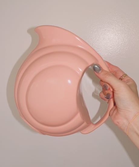 Hall China Company - Pink Water Pitcher