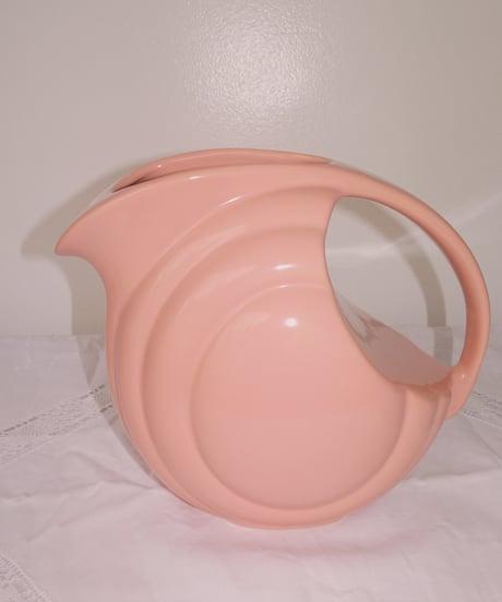 Hall China Company - Pink Water Pitcher