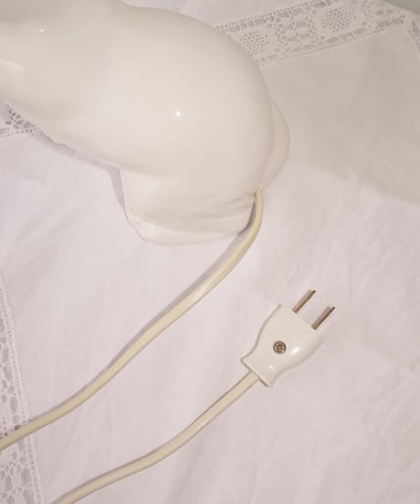 Cat Pottery Table Lamp