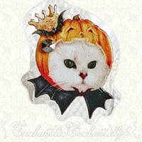 Jack-o'-Lantern Cat リング