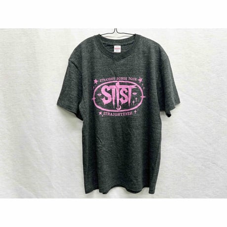 STRAIGHT SONGS TOUR Tee （Heather Black）