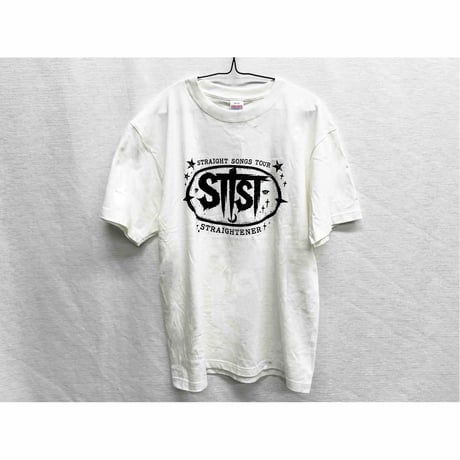 STRAIGHT SONGS TOUR Tee （Vanilla White）