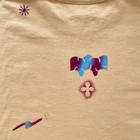 BOM（Ai nishimoto）／ハンドプリントTシャツ