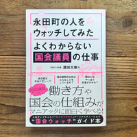 永田町の人をウォッチしてみた　よくわからない国会議員の仕事／澤田大樹