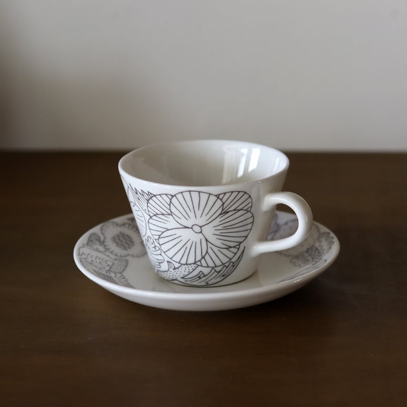 GUSTAFSBERG ×KAGOSHIMA MAKOTO コーヒーカップ＆ソーサー鹿児島睦