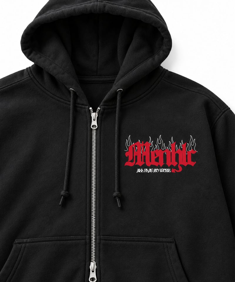 CEE-LO ZIP HOODIE | MENHLC-メンヘラ倶楽部-