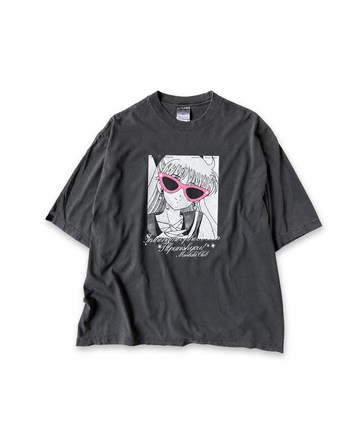 美品　岸田メル×SHIBUYA GIRLS POP 少女　Tシャツ　ミント　L ANIMATION GIRL PORTRAIT TEE | MENHLC-メンヘラ倶楽部-