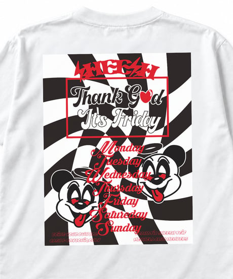 SHEESH PANDA WORLD L/S TEE