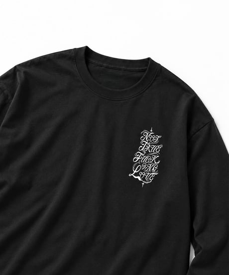 LETTERING L/S TEE