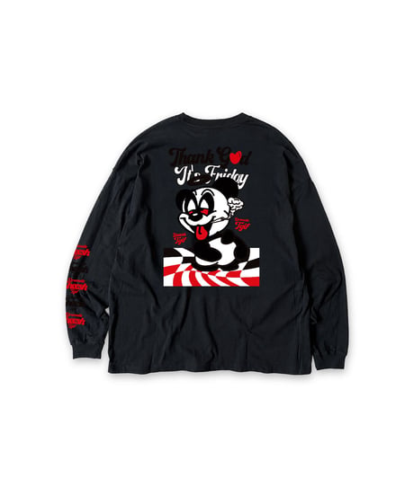 SHEESH PANDAS L/S TEE