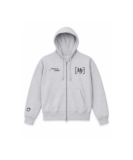 ［My］LOGO SWEAT ZIP HOODIE