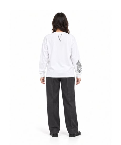 LETTERING L/S TEE