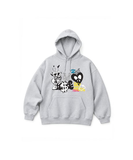 GRAPHIC PULL OVER HOODIE