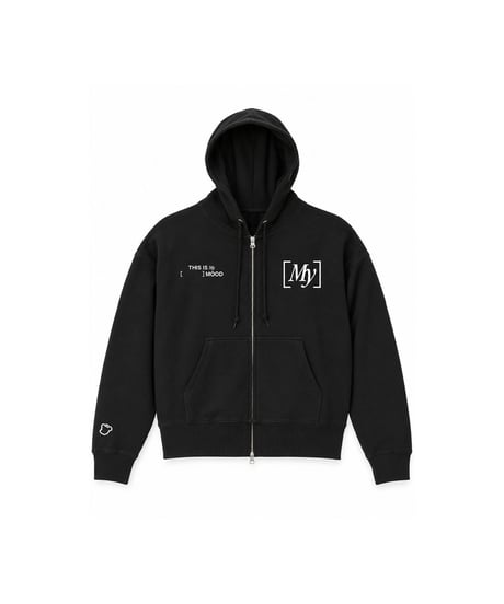 ［My］LOGO SWEAT ZIP HOODIE