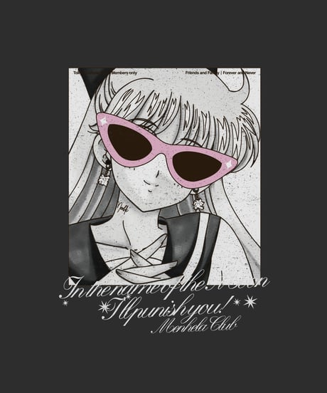ANIMATION GIRL PORTRAIT TEE