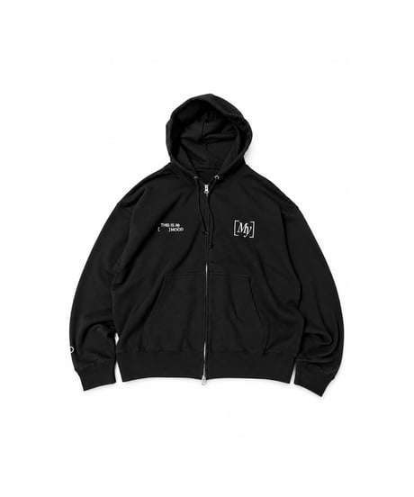 ［My］LOGO SWEAT ZIP HOODIE
