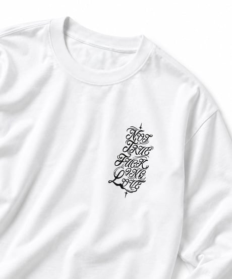 LETTERING L/S TEE