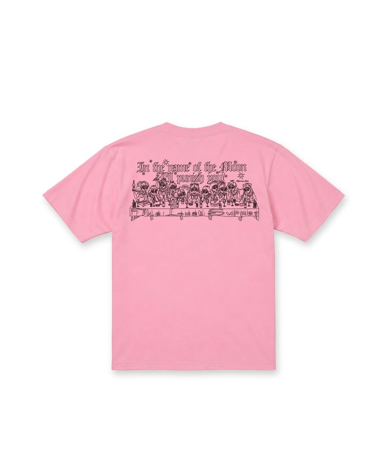 Ｍoon　ピンク　シャツ MOON PUNISH GIRLS TEE | MENHLC-メンヘラ倶楽部-