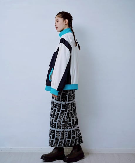 【HCAE】  HALF ZIP TRACK JACKET   E26A0035