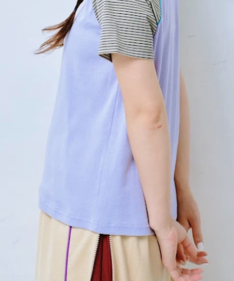 【HCAE】 CONTRAST RAGLAN TEE　E27S0014