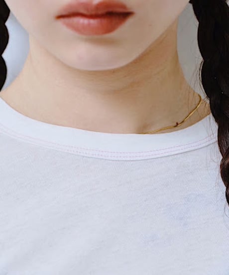 【HCAE】 COLOR CUFF L/S TEE　E27S0005