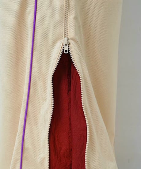 【HCAE】 ZIP MESH SKIRT　E27S0008