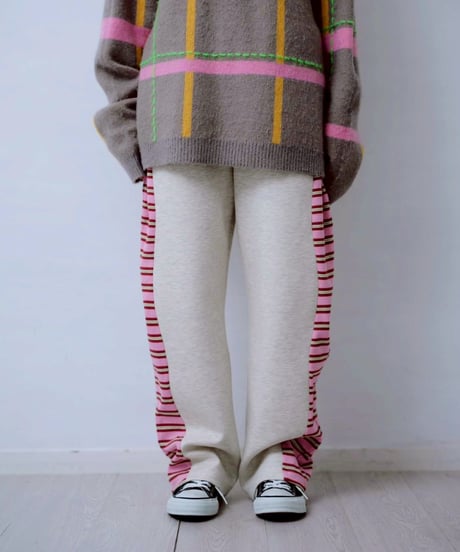 【HCAE】 SIDE STRIPE SWEAT PANTS  E26A0031