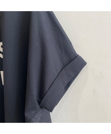 MONiLE｜裾レース前後異素材Tシャツ