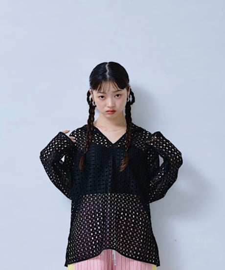 【HCAE】 LACE HOODIE　E27S0007
