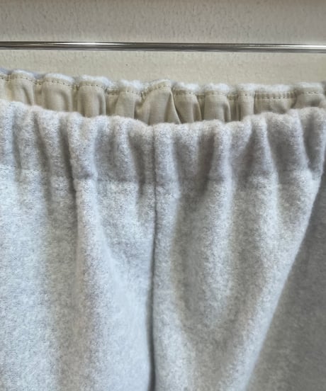 NATURAL LAUNDRY│ショート丈Wリングワイドテーパードパンツ