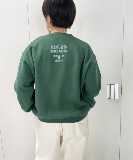 【Lemelange】 フロッキープリントオーバーサイズPO 8711002
