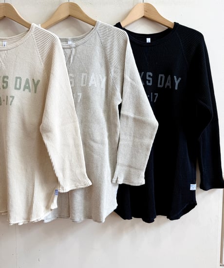 NATURAL LAUNDRY│ワッフルパークスptプルオーバー